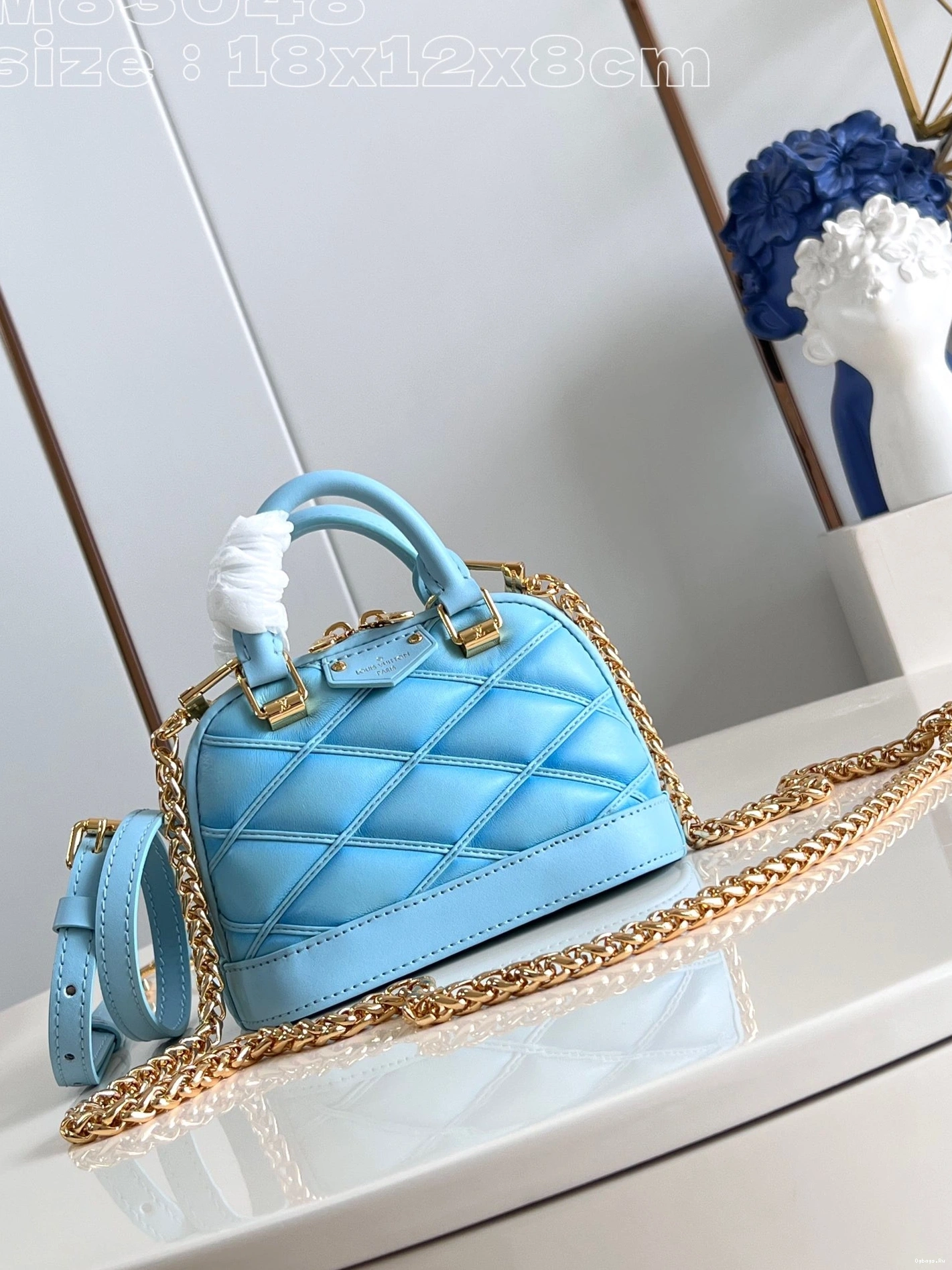 Alma-18*12*8cm VUITTON Nano LOUIS 0410